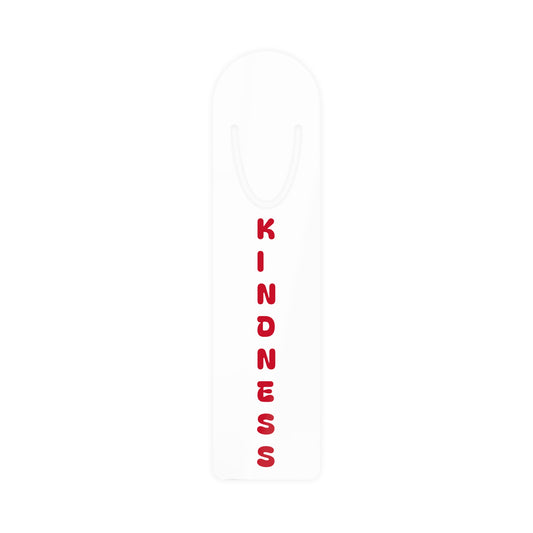 Kindness Bookmark Red