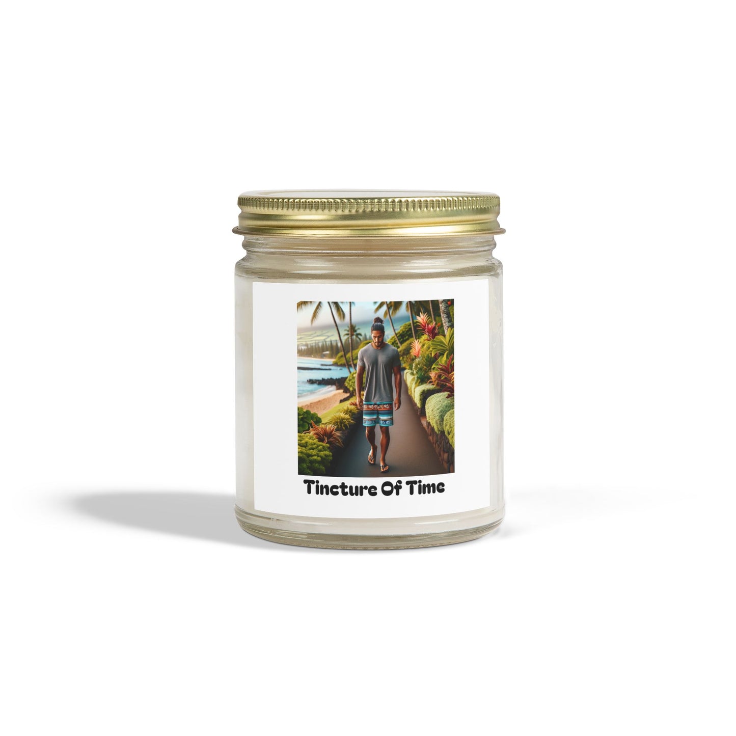 Tincture Of Time Scented Candles, Coconut Apricot Wax (4oz, 9oz)