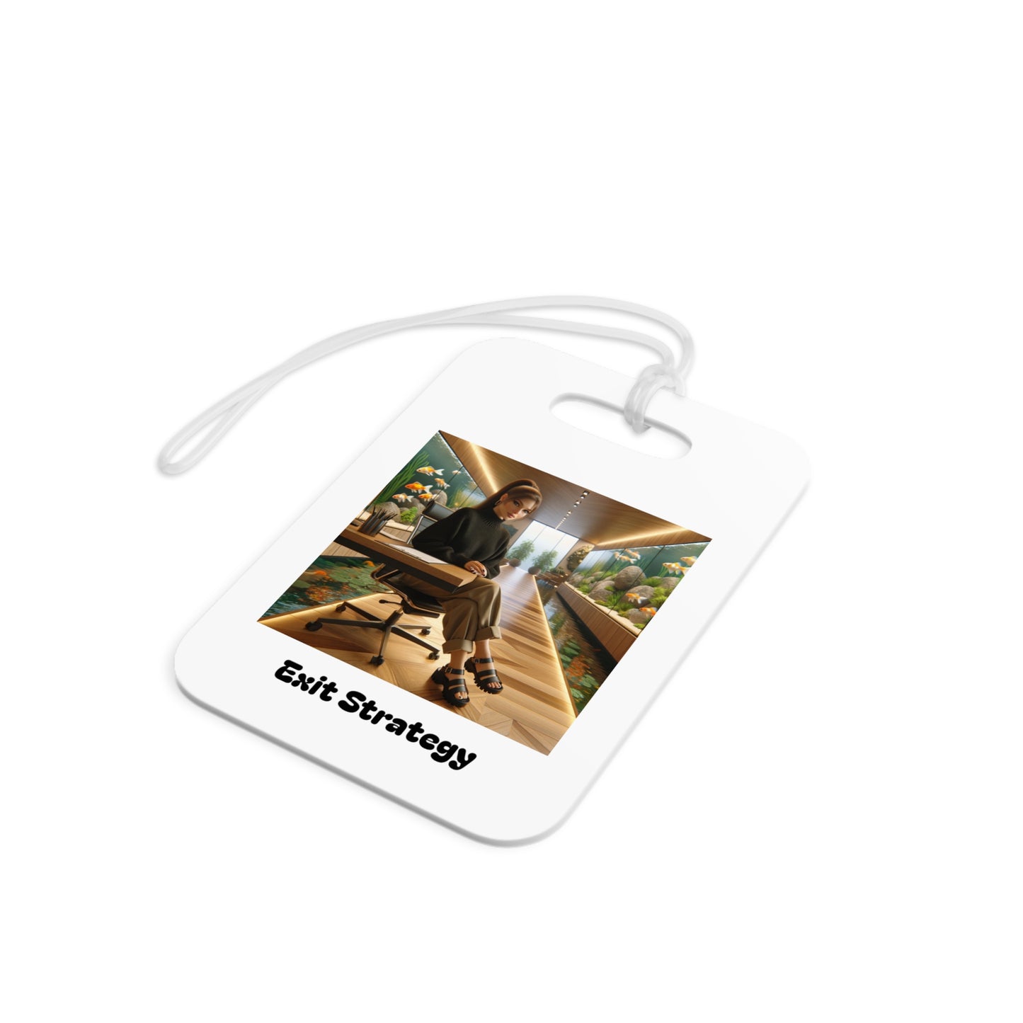 Exit Strategy Luggage Tags