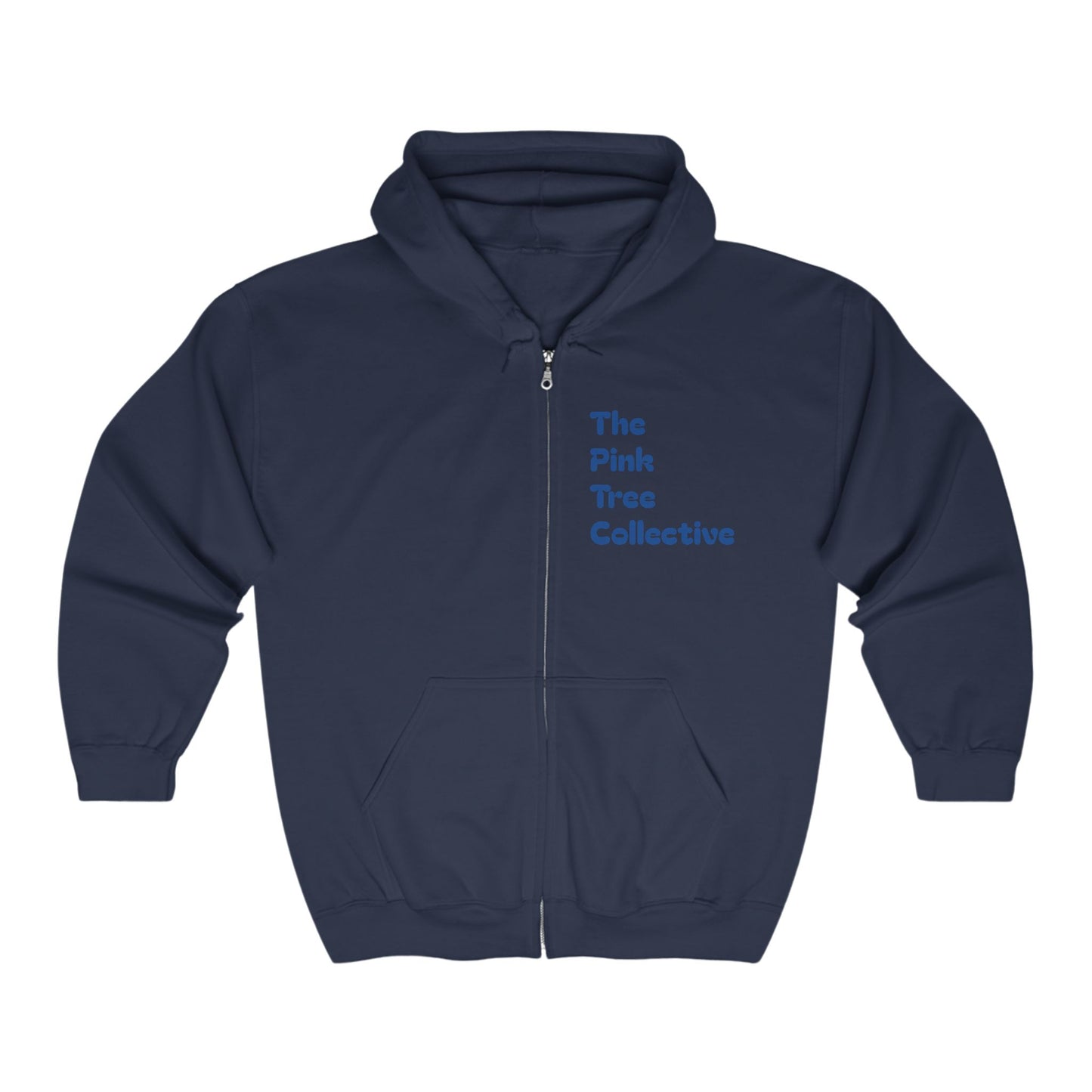 Making The Rounds Dark Blue Heavy Blend™ Full Zip Hooded Sweatshirt