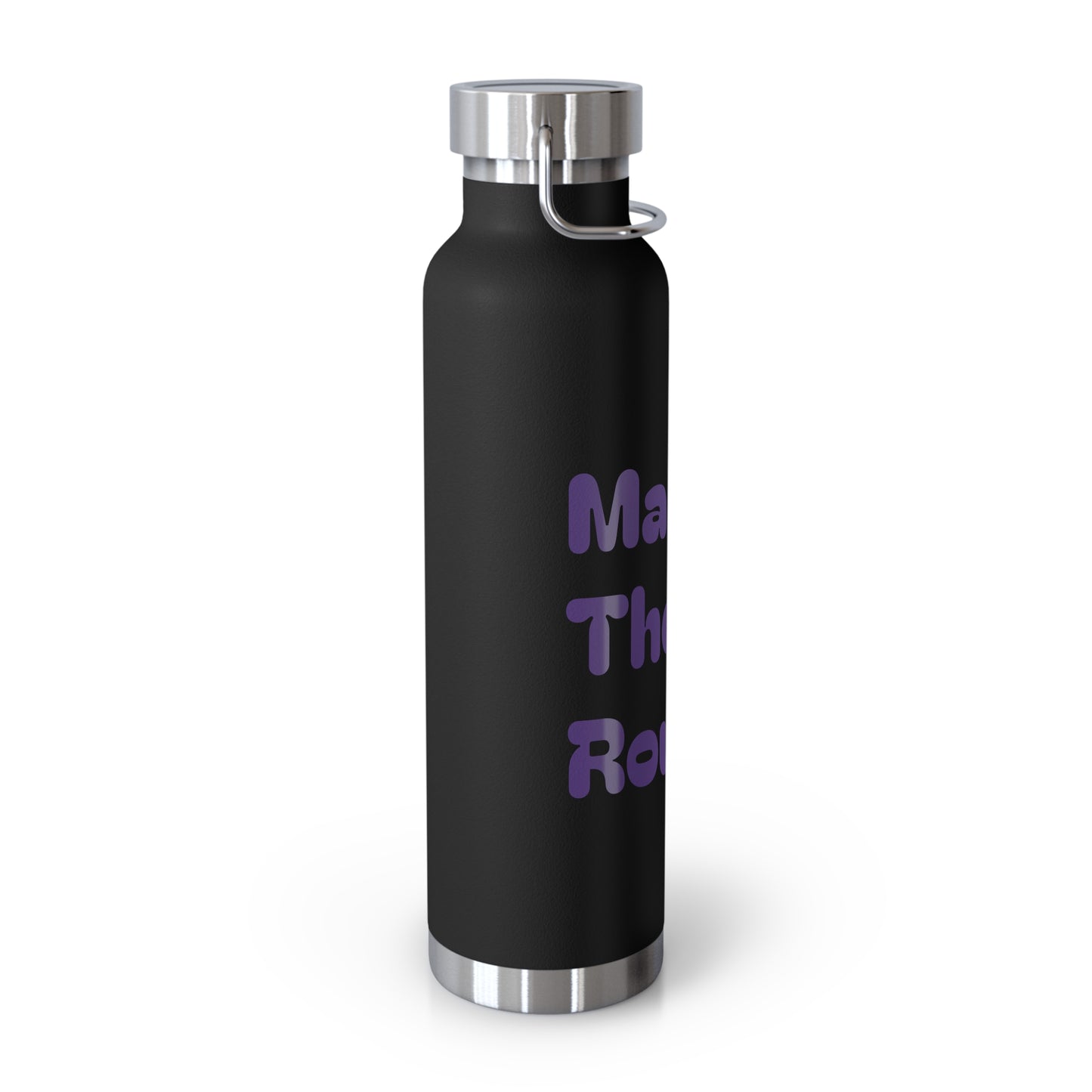 Making The Rounds Purple Copper Vacuum Insulated Bottle, 22oz