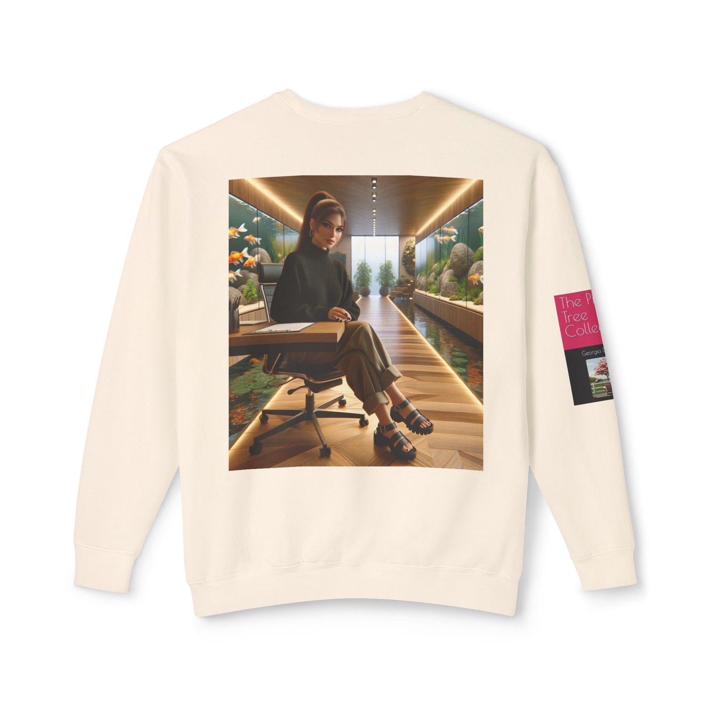 Exit Strategy Unisex Lightweight Crewneck Sweatshirt