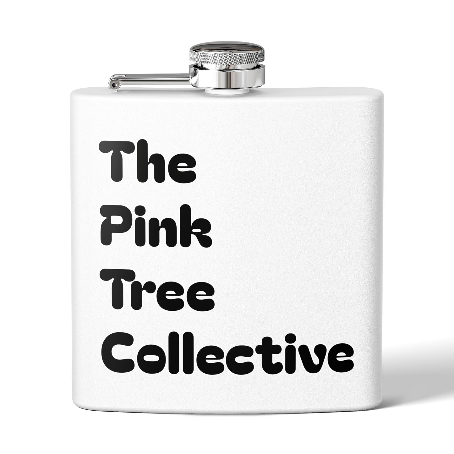 The Pink Tree Collective 6oz Stainless Steel Flask