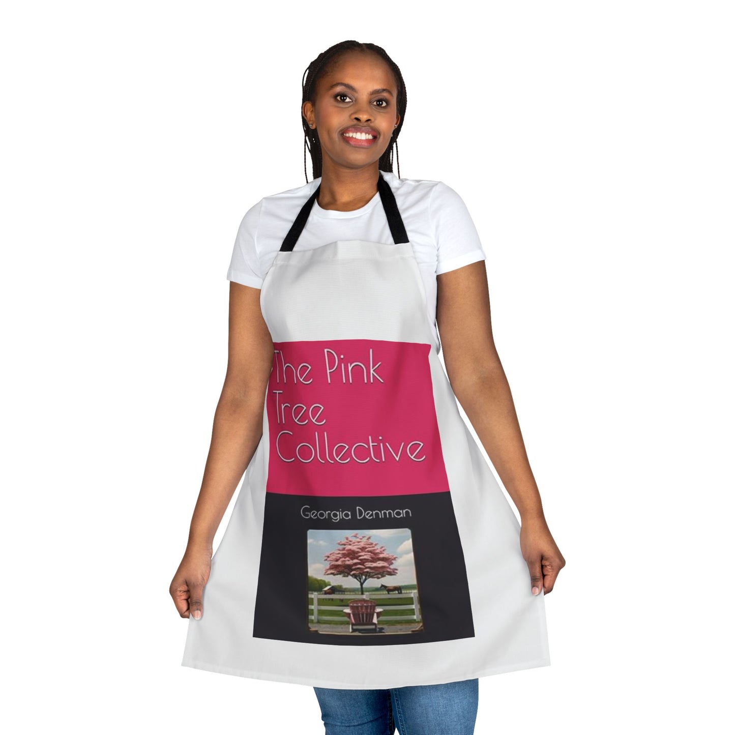 The Pink Tree Collective Cover Apron, 5-Color Straps (AOP)