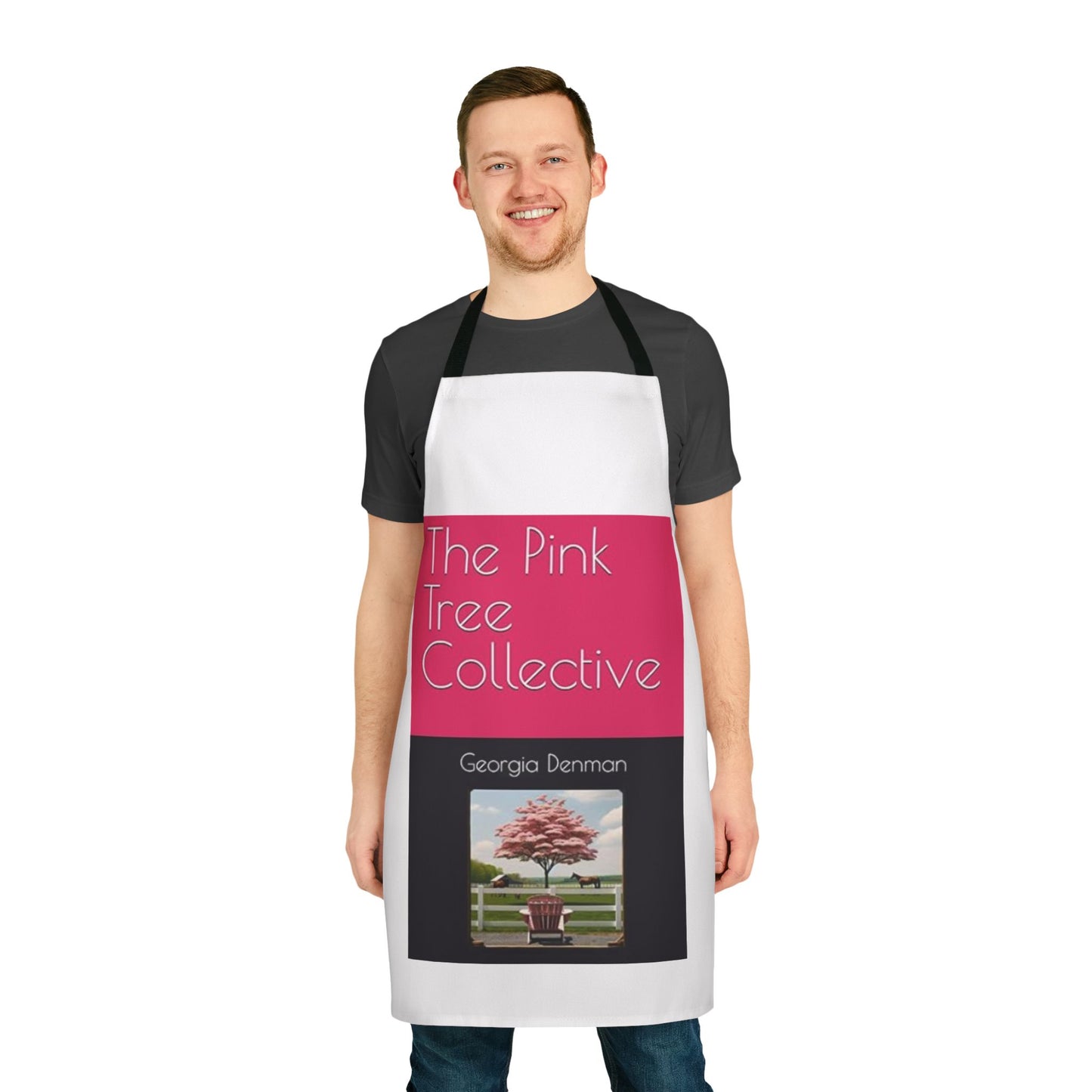 The Pink Tree Collective Cover Apron, 5-Color Straps (AOP)